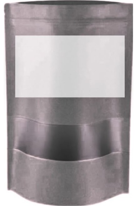 Charcoal snack pouch